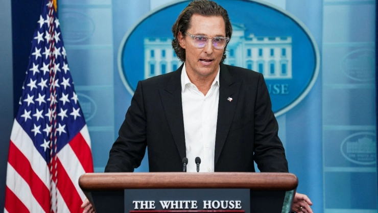 Matthew McConaughey armas eu