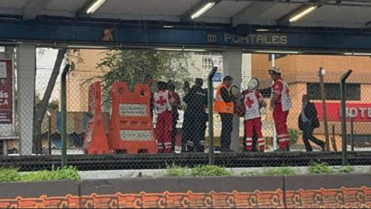 muere mujer metro cdmx