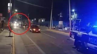 Accidente Puebla Conductor lanza automóvil peregrinos persecución choque múltiple San Gabriel Chilac