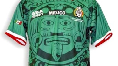 Playera México Francia 1998