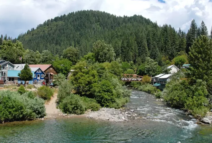 una vista del paisaje icónico de la ciudad