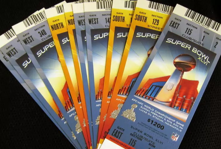 Boletos del Super Bowl