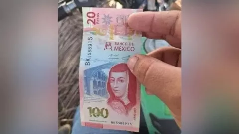 Billete 120 pesos