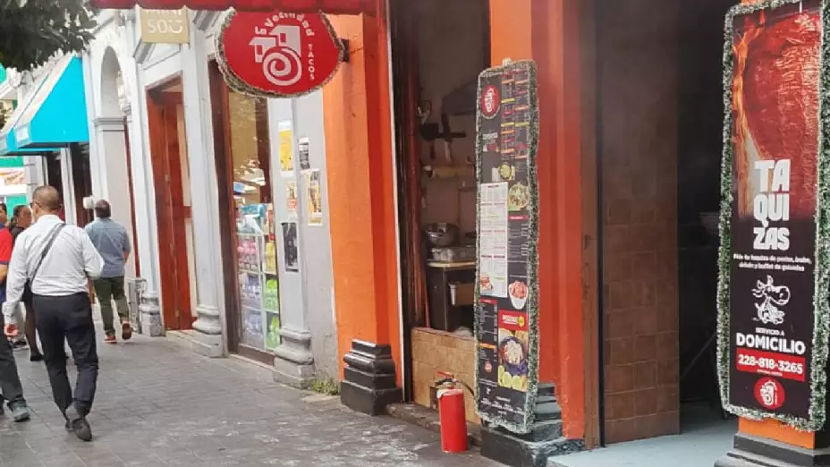 Corto circuito en Xalapa.