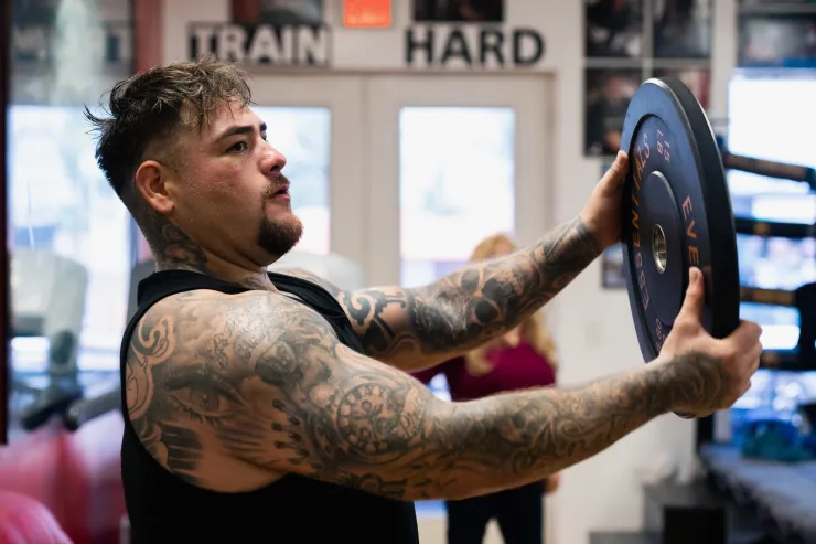 Andy Ruiz pelea Luis Ortiz Box Azteca