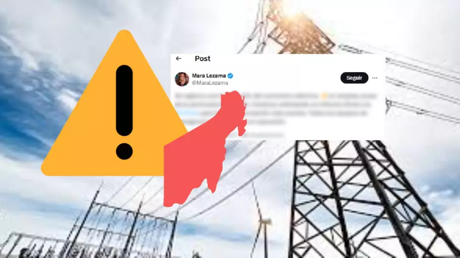 ¿Por qué se registró el APAGÓN en Quintana Roo? Esto dijo Mara Lezama
