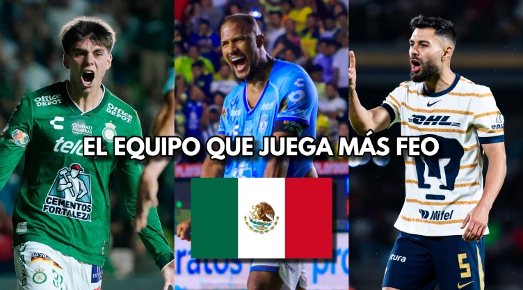 El equipo que más feo juega de la Liga BBVA MX, según la IA