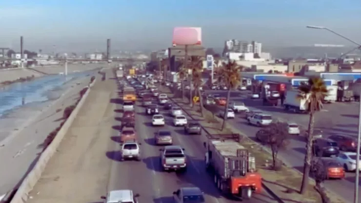 Tráfico en Tijuana este 25 de julio de 2025