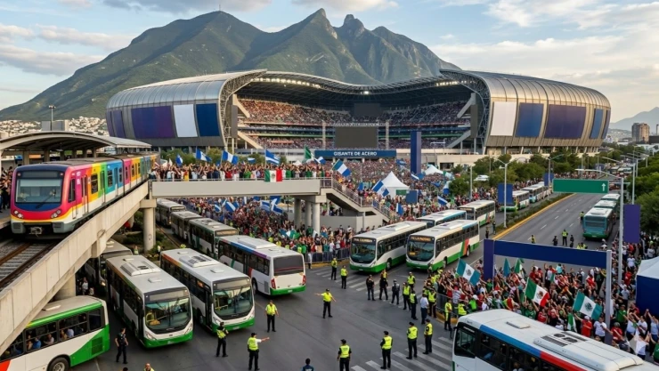 Copa Mundial de la FIFA 2026™: Así puedes llegar al Estadio Monterrey Rutas y transporte público