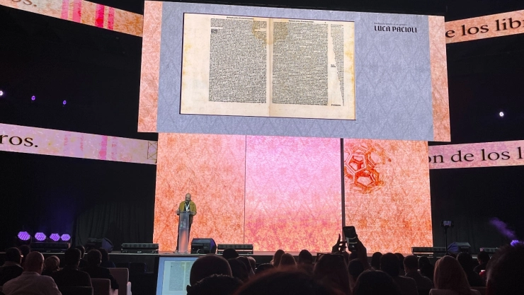 Cierran con broche de oro el evento dedicado a Luca Pacioli en la CDMX