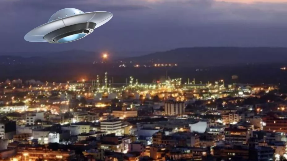 Presunto OVNI en la colonia Parcela 14