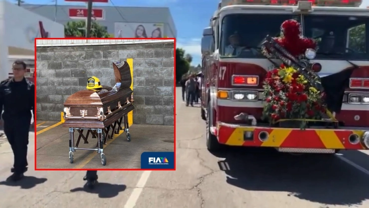 Un bombero fue asesinado en Culiacán.