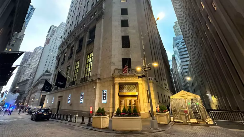 Sede de la Bolsa de Valores de NY.