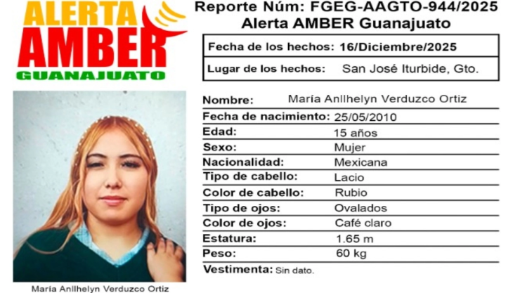 Alerta Amber Guanajuato HOY: Activan ficha de búsqueda por desaparición de menores en San José de Iturbide e Irapuato