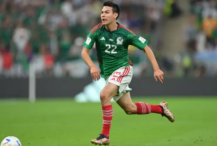 Alineación de México contra Arabia Saudita