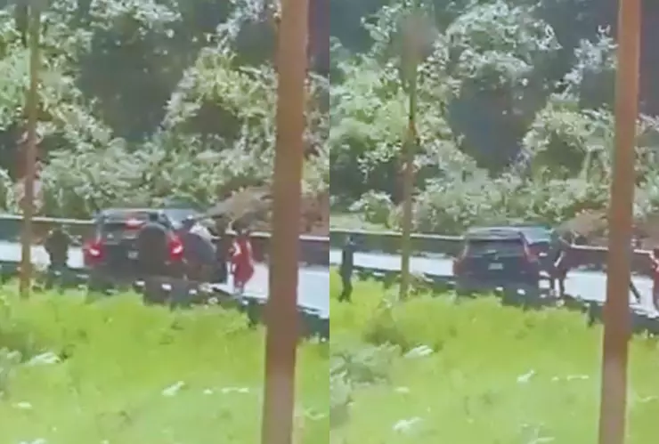 Sujetos armados roban camioneta a pareja sobre autopista Puebla-Orizaba