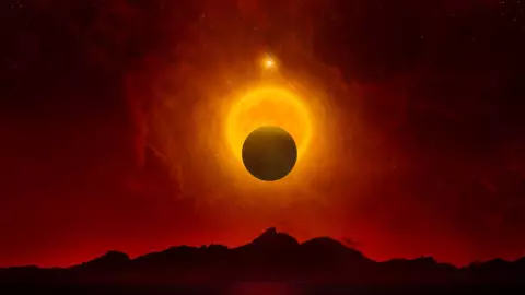 Eclipse Solar, alineación de planetas y el paso del Cometa Diablo