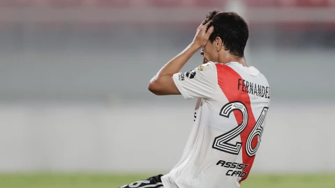 River Plate, casi eliminado de la Copa Libertadores