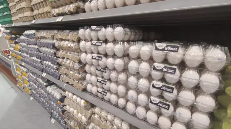 Precio del huevo para recibir el Año Nuevo 2025