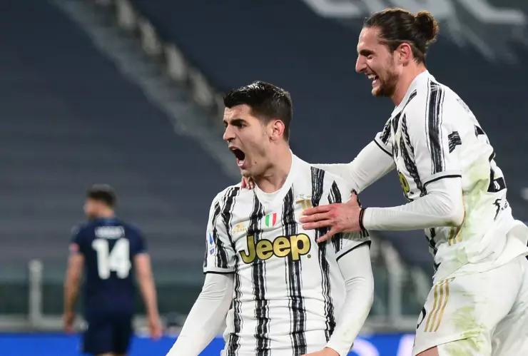 Álvaro Morata firma doblete en triunfo de la Juventus