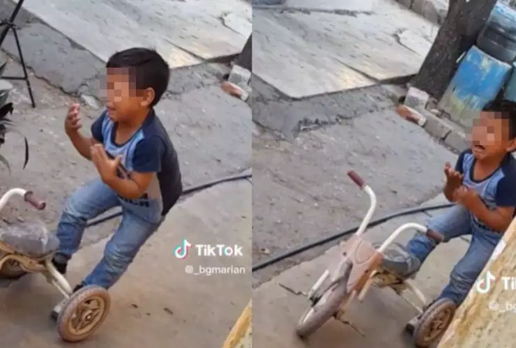 Niño canta Castillos de Amanda Miguel