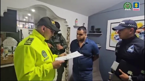 Un líder del Tren de Aragua quedo detenido en Colombia.