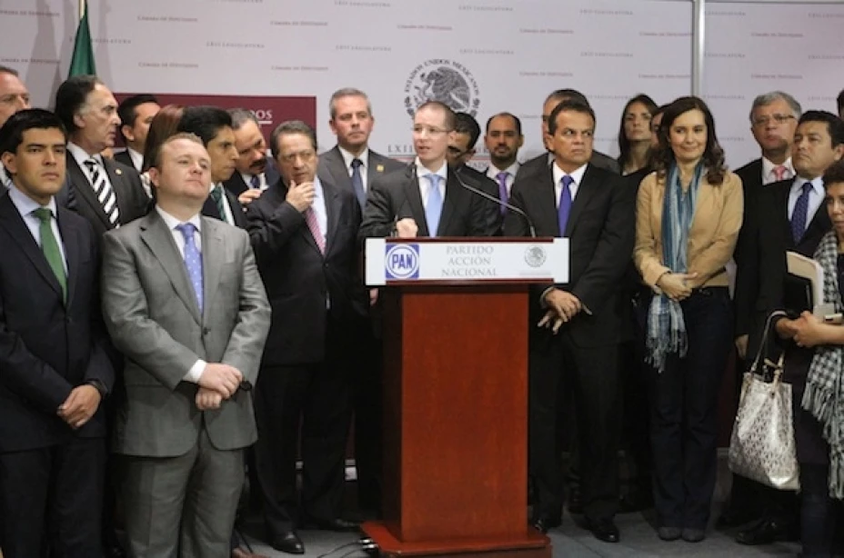 Ricardo Anaya, presidente del PAN