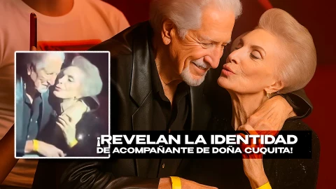 Revelan identidad del hombre que besó a doña Cuquita en concierto de Alejandro Fernández