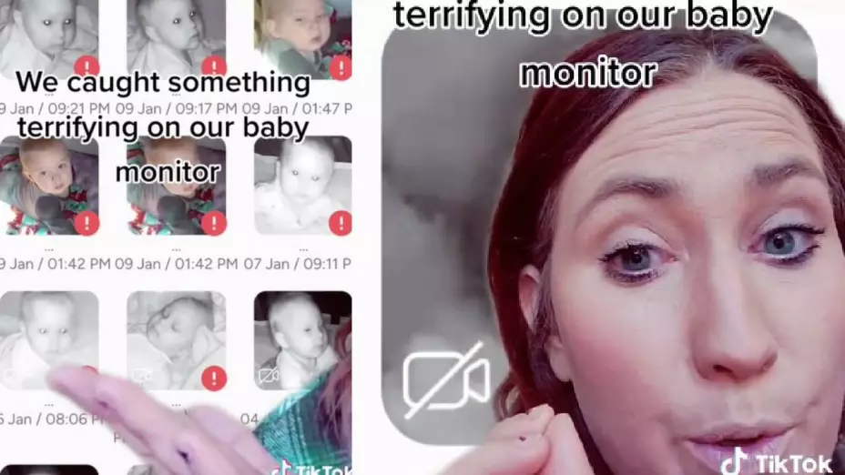 Captan DEMONIO en el monitor de un bebé (VIDEO)