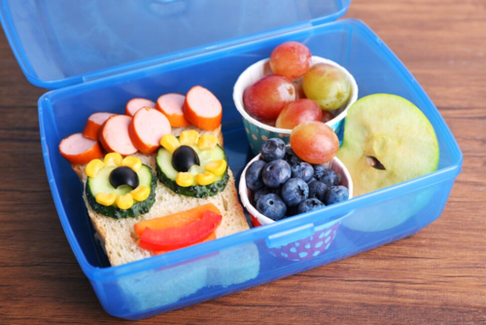 Decorar el lunch hace que sea más atractivo para los niños Foto Especial