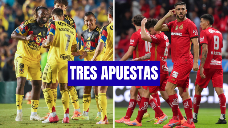 Tres apuestas de la IA para Toluca vs. América