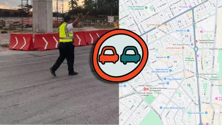 Tráfico Cancún HOY 4 de Noviembre 2025: Reporte de las calles cerradas
