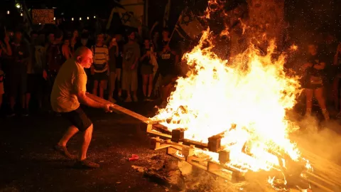 Huelga paraliza Israel; estas son las exigencias de miles de ciudadanos