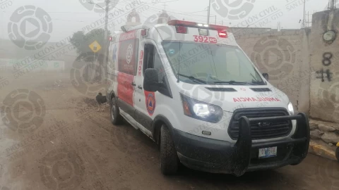 Hombre de 60 años sufre desmayo por hipoglucemia y es auxiliado por Protección Civil, San Luis de la Paz.png