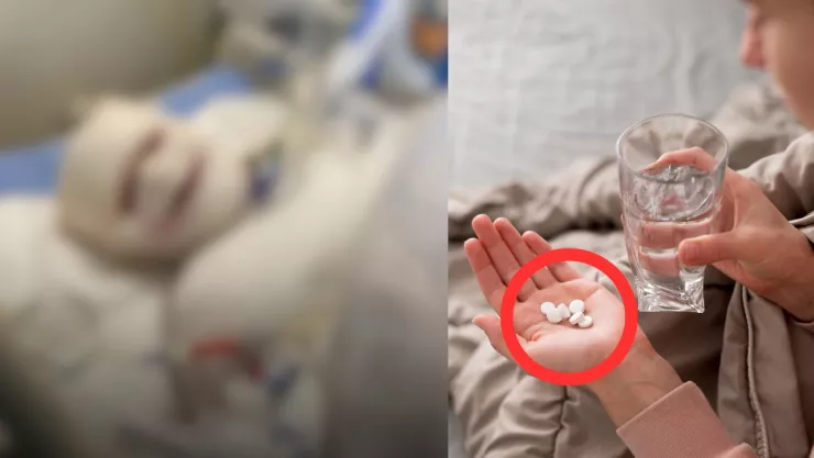 Mujer toma ibuprofeno sin receta y desarrolla grave reacción en su piel