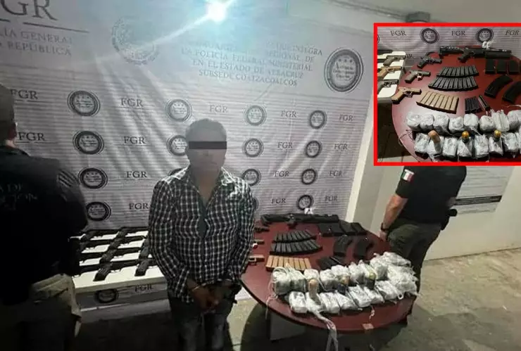 Automovilista tráfico de armas