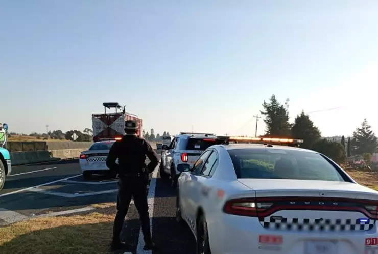 bloqueo carretera Los Reyes