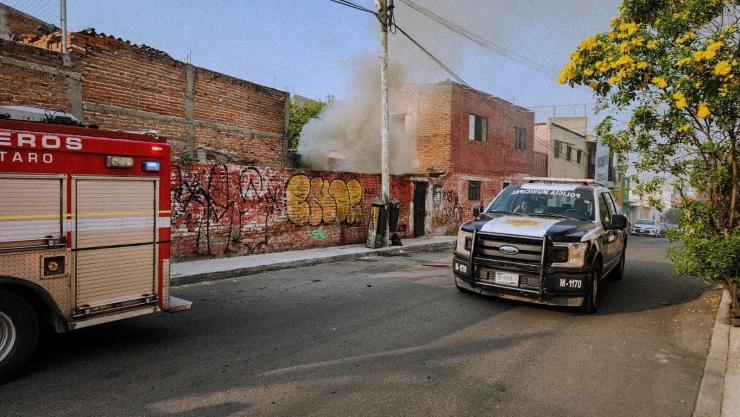 Incendio hoy en Lindavista domingo 3 de noviembre 2024 Querétaro