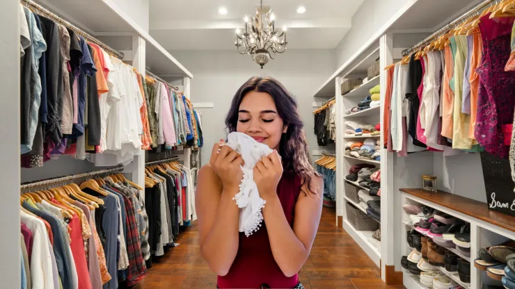olor ropa clóset