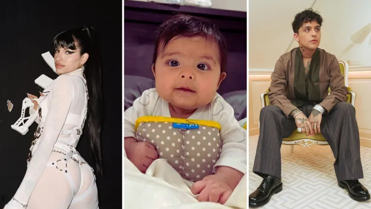 Así reapareció Inti, la hija de Cazzu y Christian Nodal