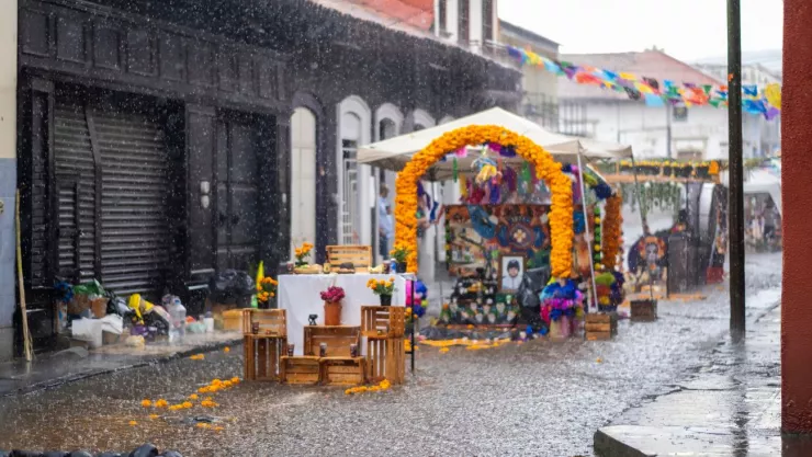 Pronostico de lluvia en CDMX