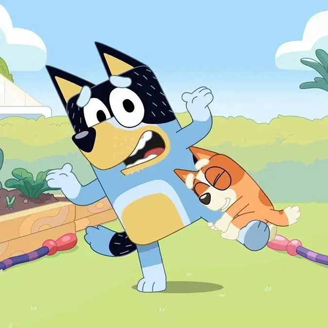 Bluey Masha y el Oso seguridad