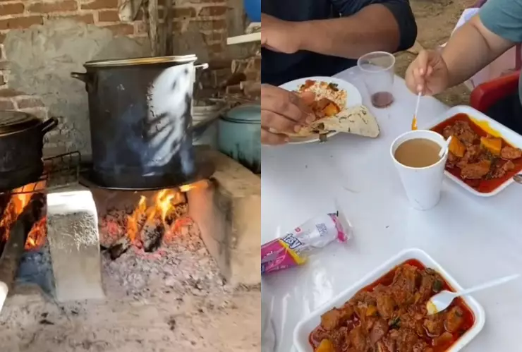 Así preparan la cena de Navidad en el rancho, en Badiraguato, Sinaloa