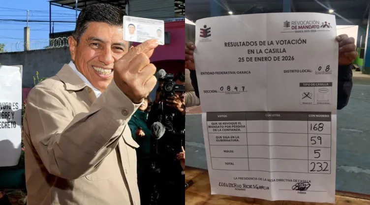 Salomón Jara, gobernador de Oaxaca, tras consulta