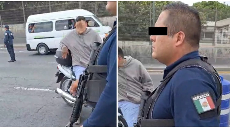 Edomex_ Motociclista denuncia a policía de Ecatepec y recibe amenazas a muerte