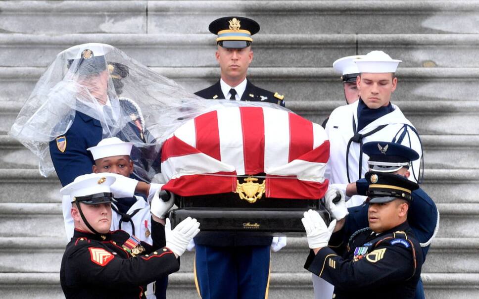 john mccain funeral3