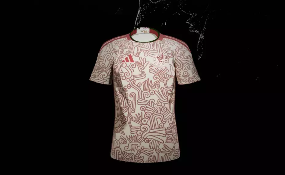 Segundo uniforme Selección Mexicana Qatar 2022