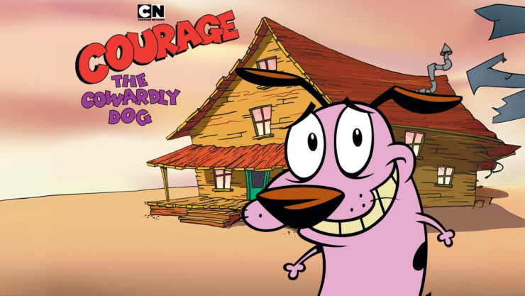 No creerás cómo luciría Coraje “El Perro Cobarde” en la vida real