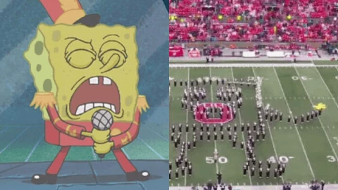 &iexcl;Sue&ntilde;o cumplido!; hacen show de medio tiempo con Bob Esponja