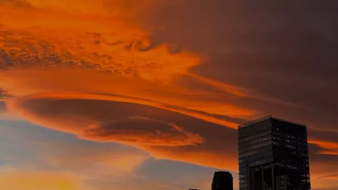 Nubes lenticulares